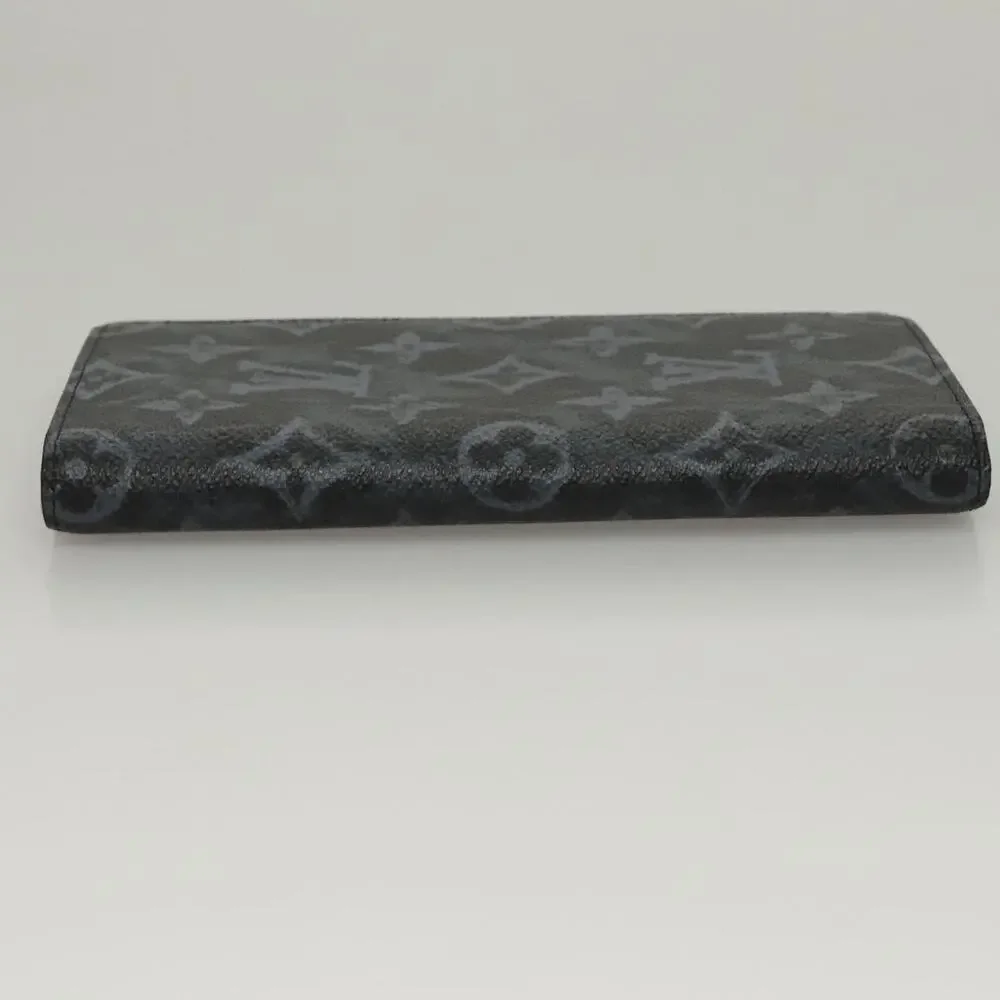Louis Vuitton Monogram Pastel Portefeuille Braza Wallet Brown